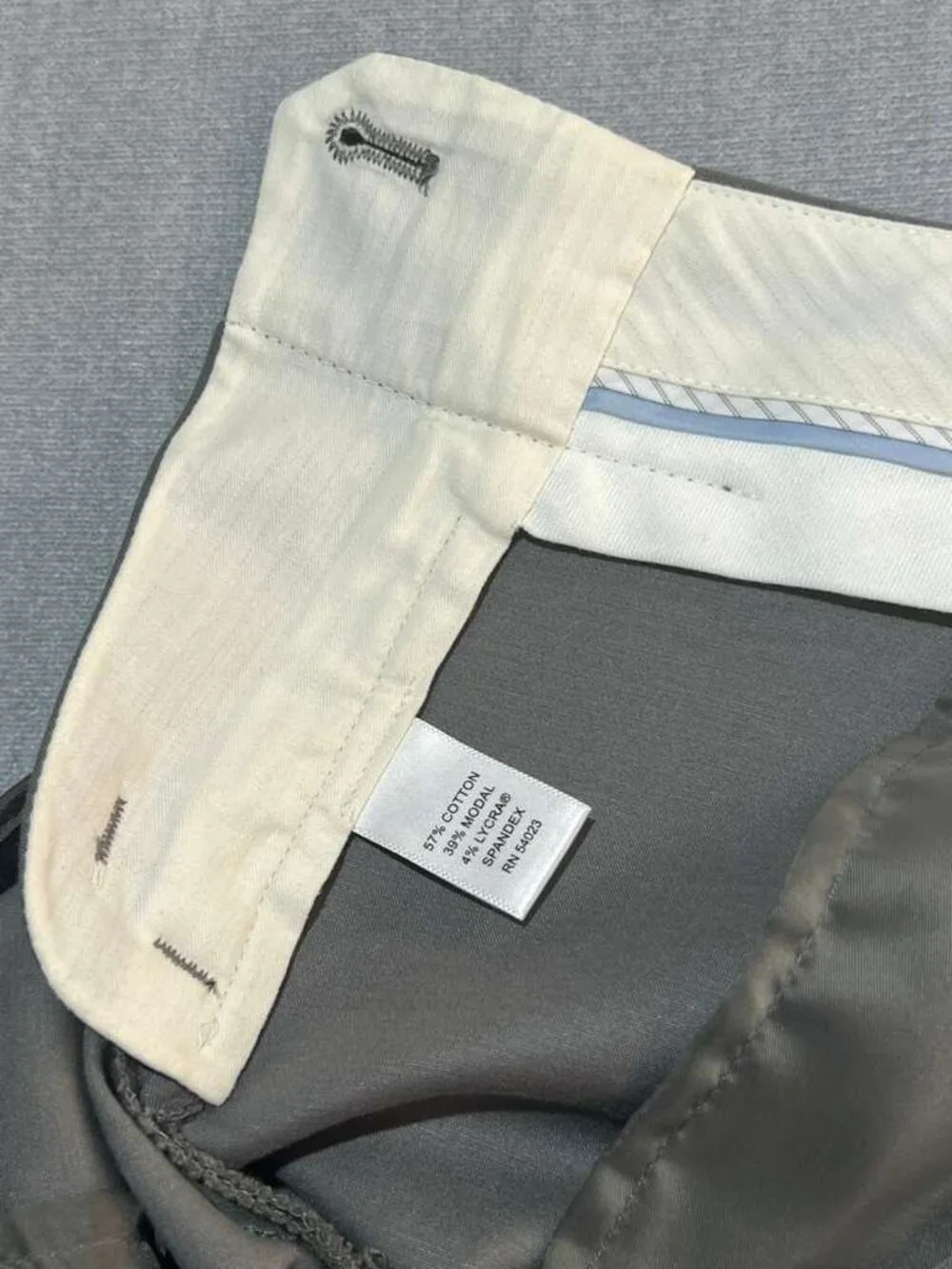 Banana Republic 718 Martin Fit Gray Stretch Dress Pants Women’s Size 4 - Picture 8 of 9